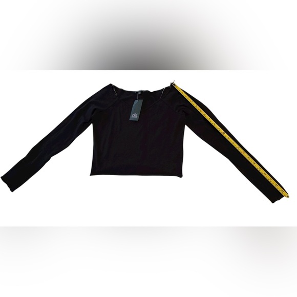 Wild Fable Black Women’s Off-Shoulder Blouse Size Small NWT - Picture 11 of 14